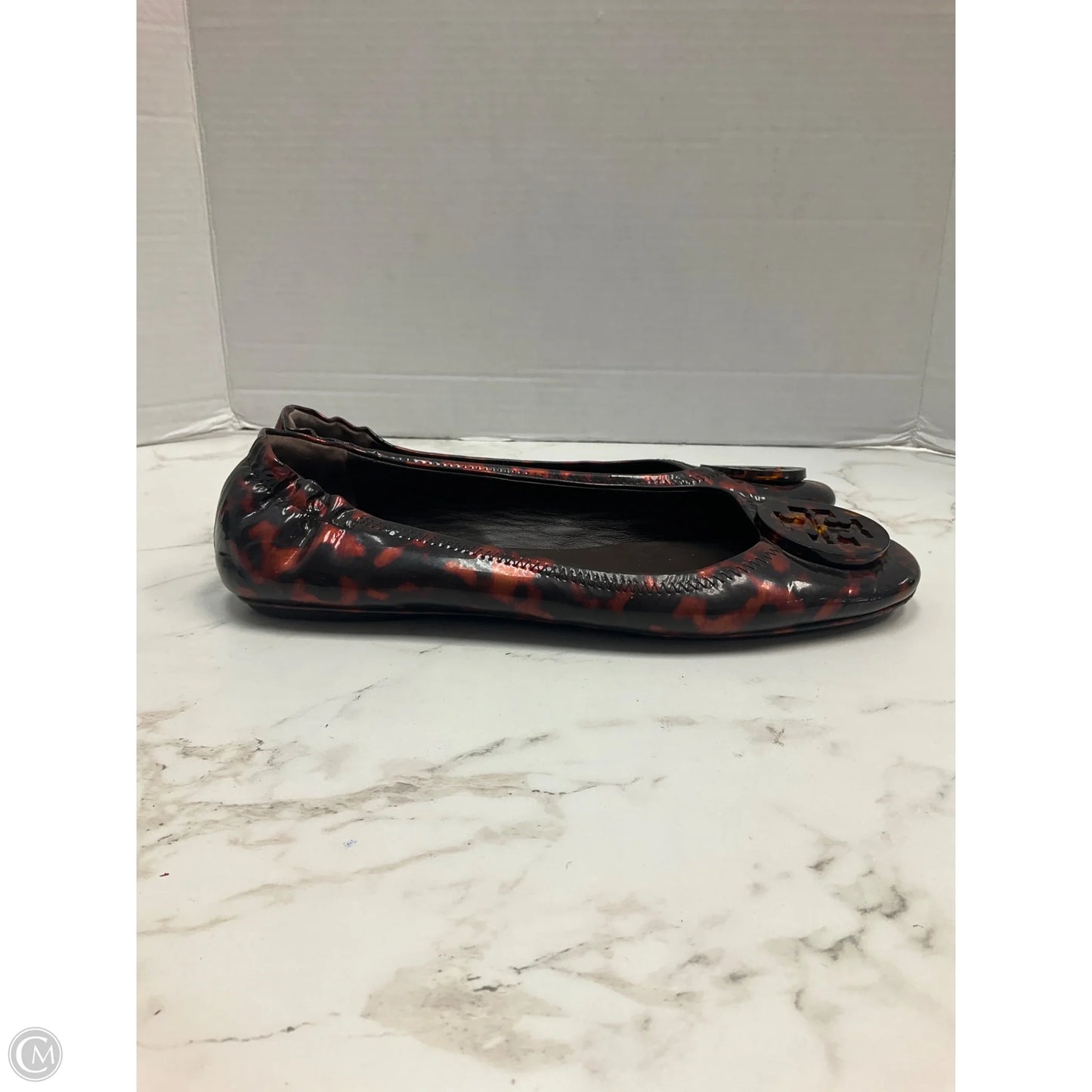Shoes Designer By Tory Burch In Animal Print, Size: 10.5