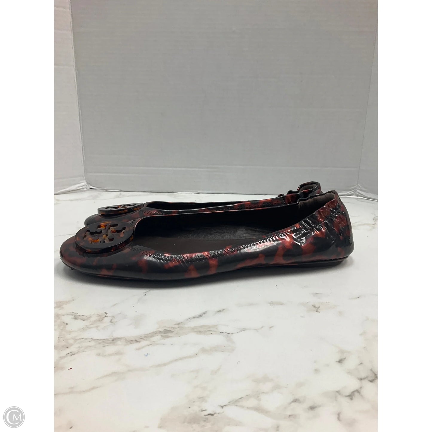 Shoes Designer By Tory Burch In Animal Print, Size: 10.5