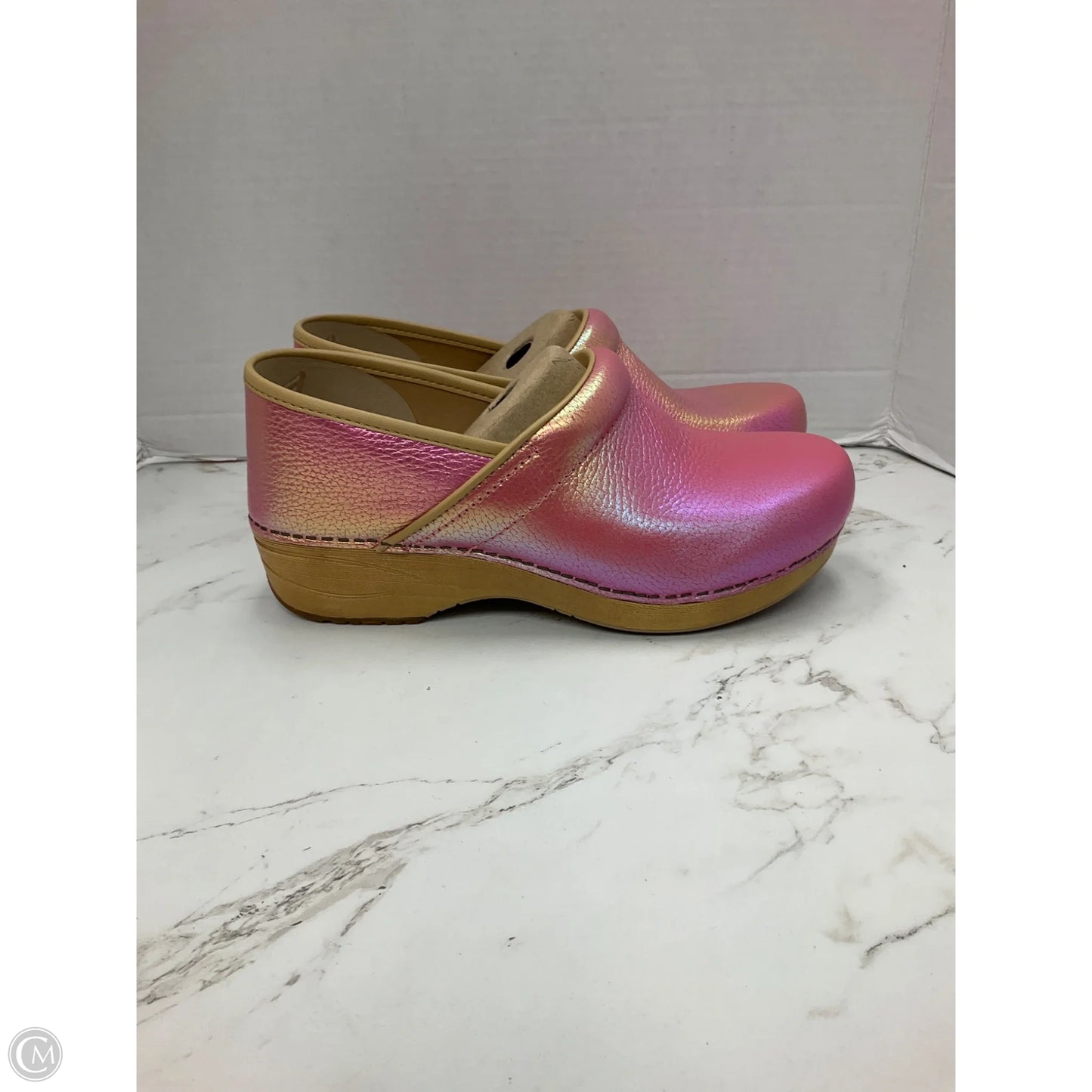 Shoes Heels Platform By Dansko In Pink, Size: 10