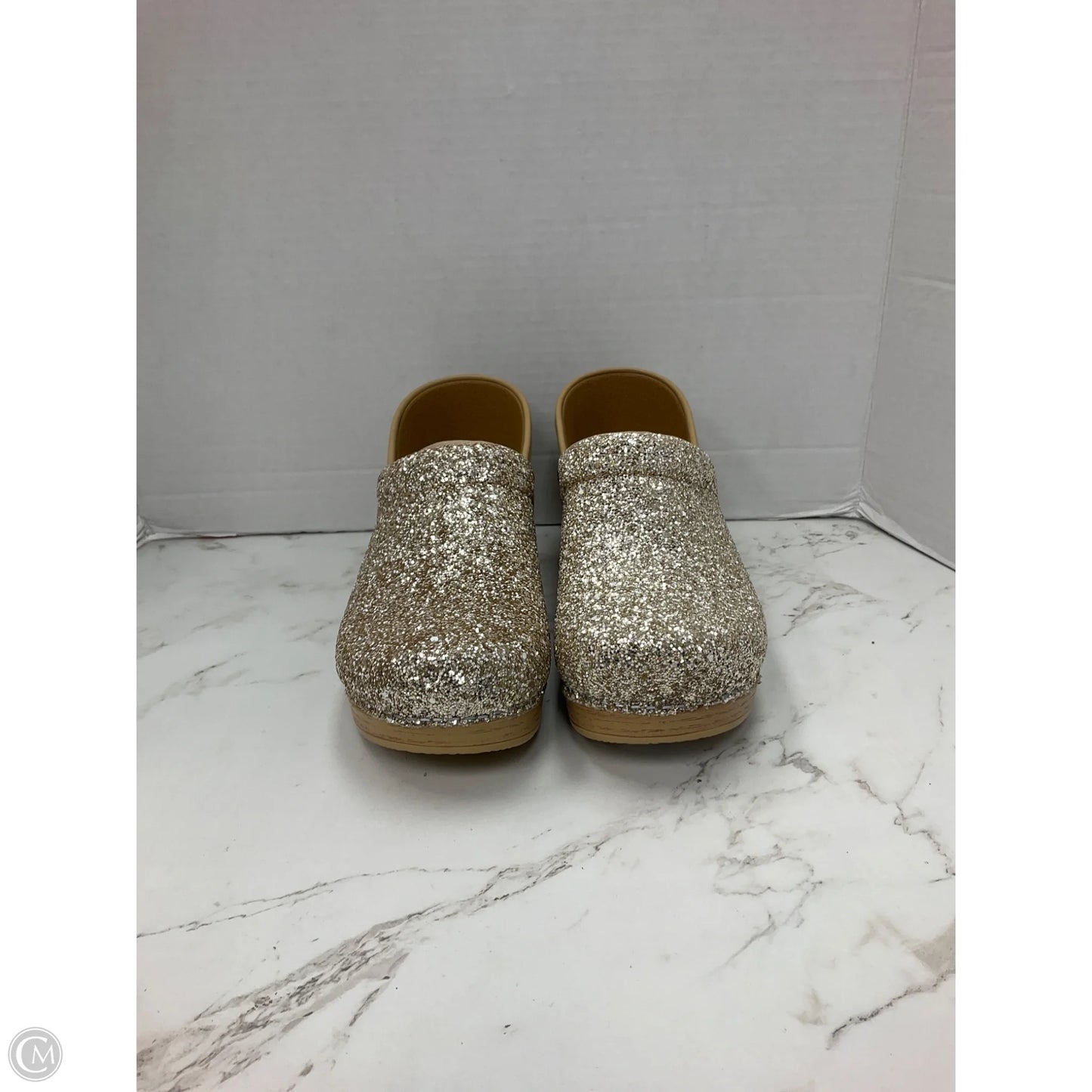 Shoes Heels Platform By Dansko In Gold, Size: 10