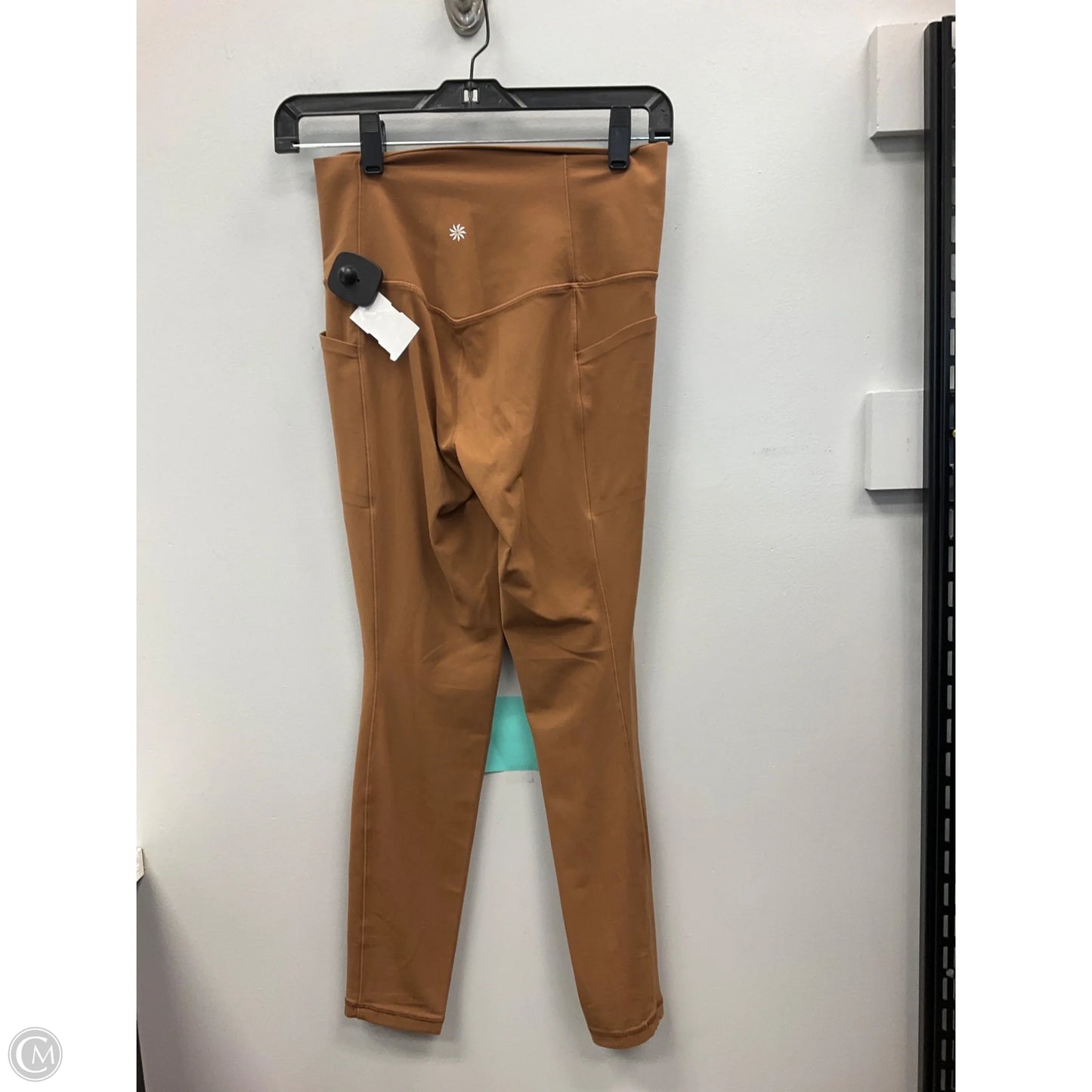 Athletic Leggings By Athleta In Brown, Size: S