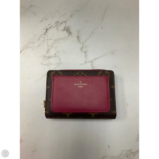 Wallet Luxury Designer By Louis Vuitton, Size: Small