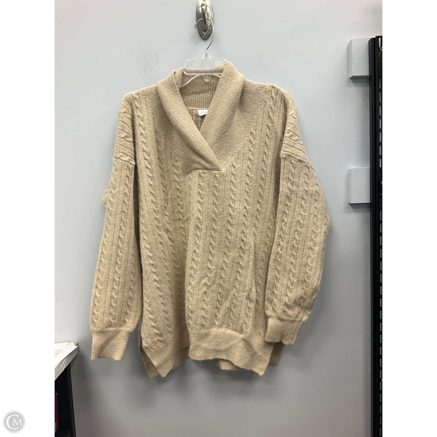Sweater By Emory Park In Beige, Size: S