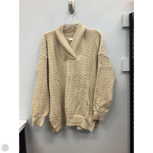Sweater By Emory Park In Beige, Size: S