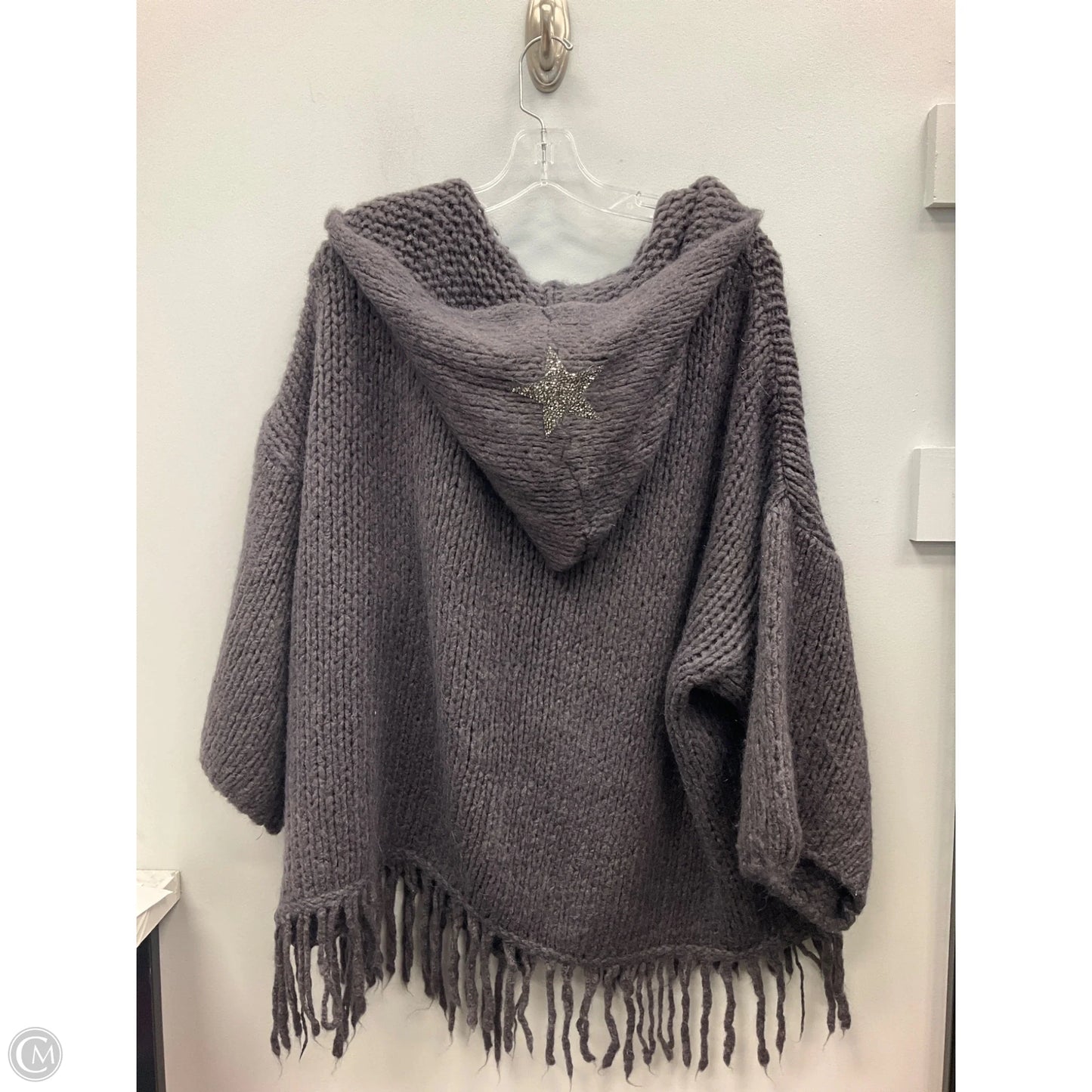 Sweater Cardigan By Tempo Paris In Grey, Size: S