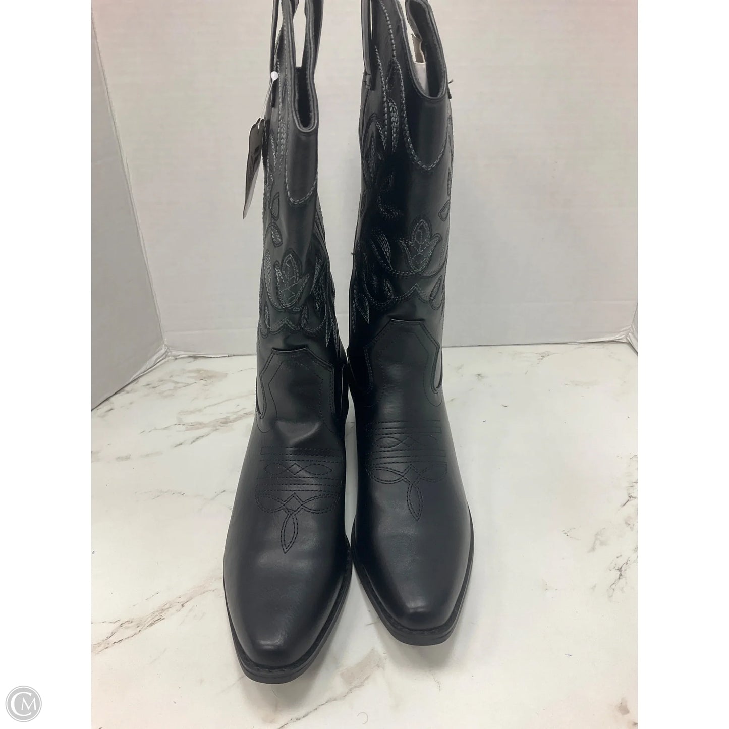 Boots Western By ilv In Black, Size: 7