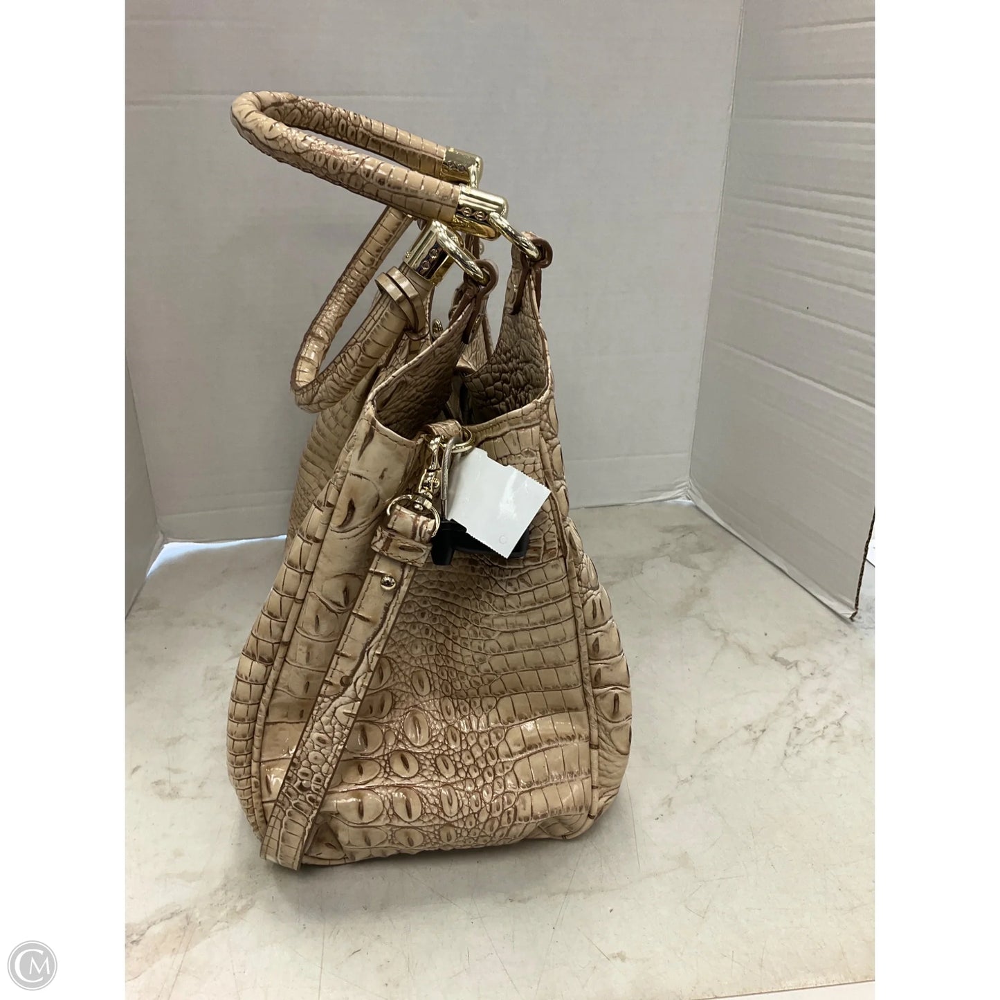Handbag Designer By Brahmin, Size: Large