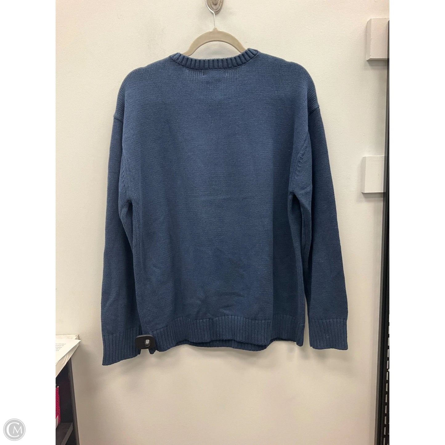 Sweater By Mighty Fine In Navy, Size: Xl