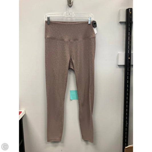 Athletic Capris By Move Theology In Taupe, Size: L