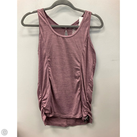 Athletic Tank Top By Gaiam In Purple, Size: M