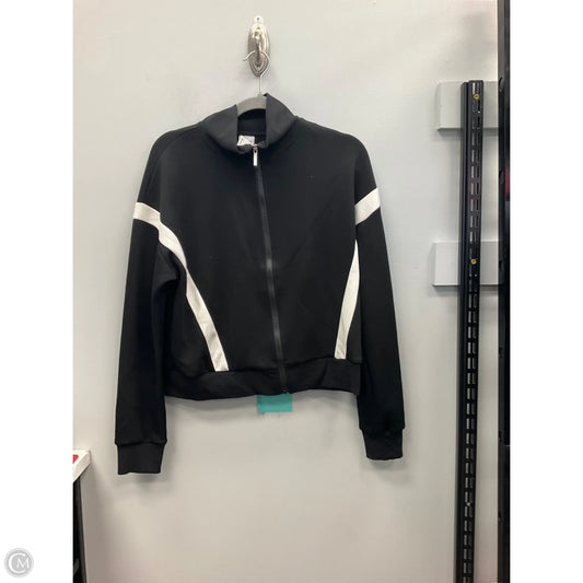 Top Long Sleeve By Clothes Mentor In Black & White, Size: M