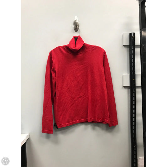 Top Long Sleeve By Chicos In Red, Size: L