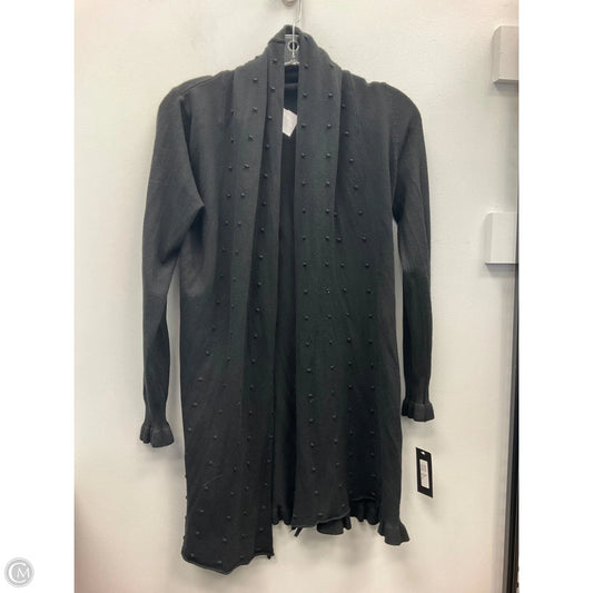 Sweater Cardigan By Lapis In Black, Size: M
