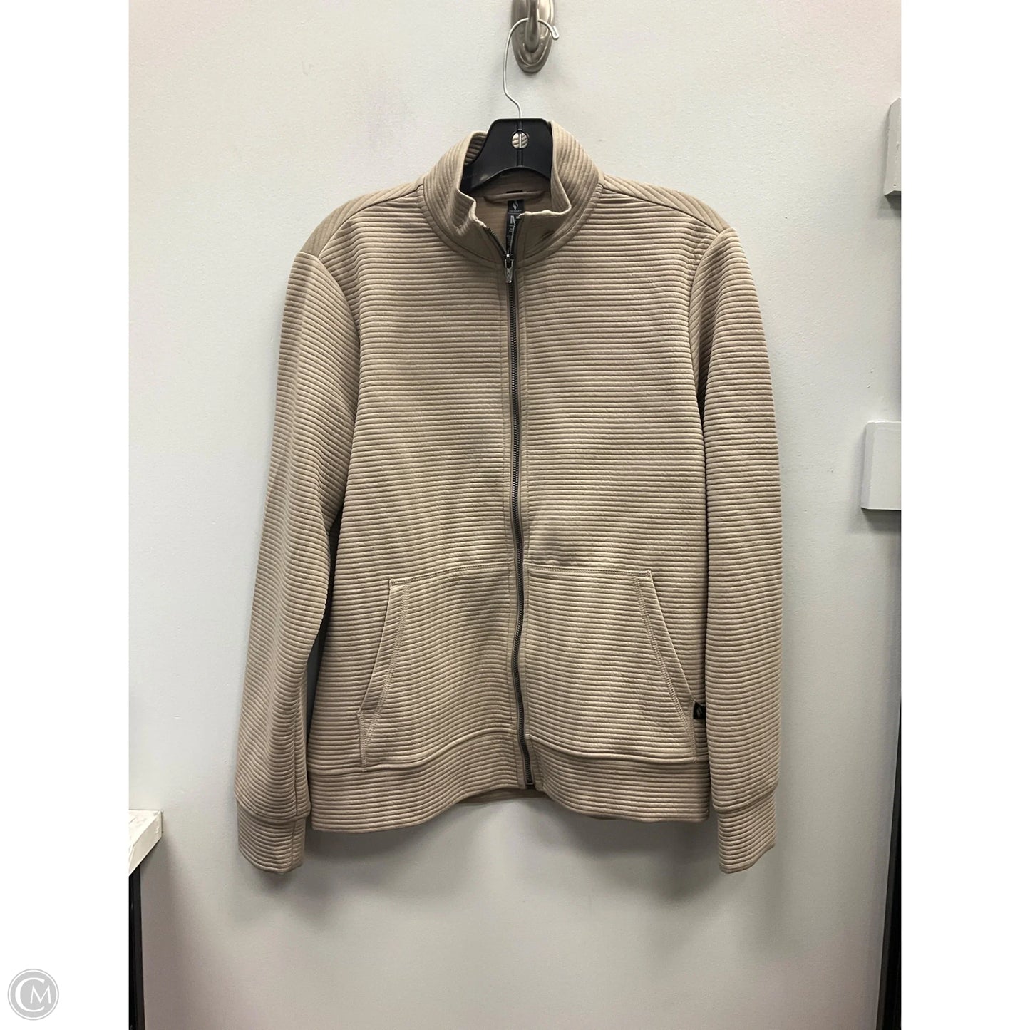 Jacket Other By Skechers In Taupe, Size: M