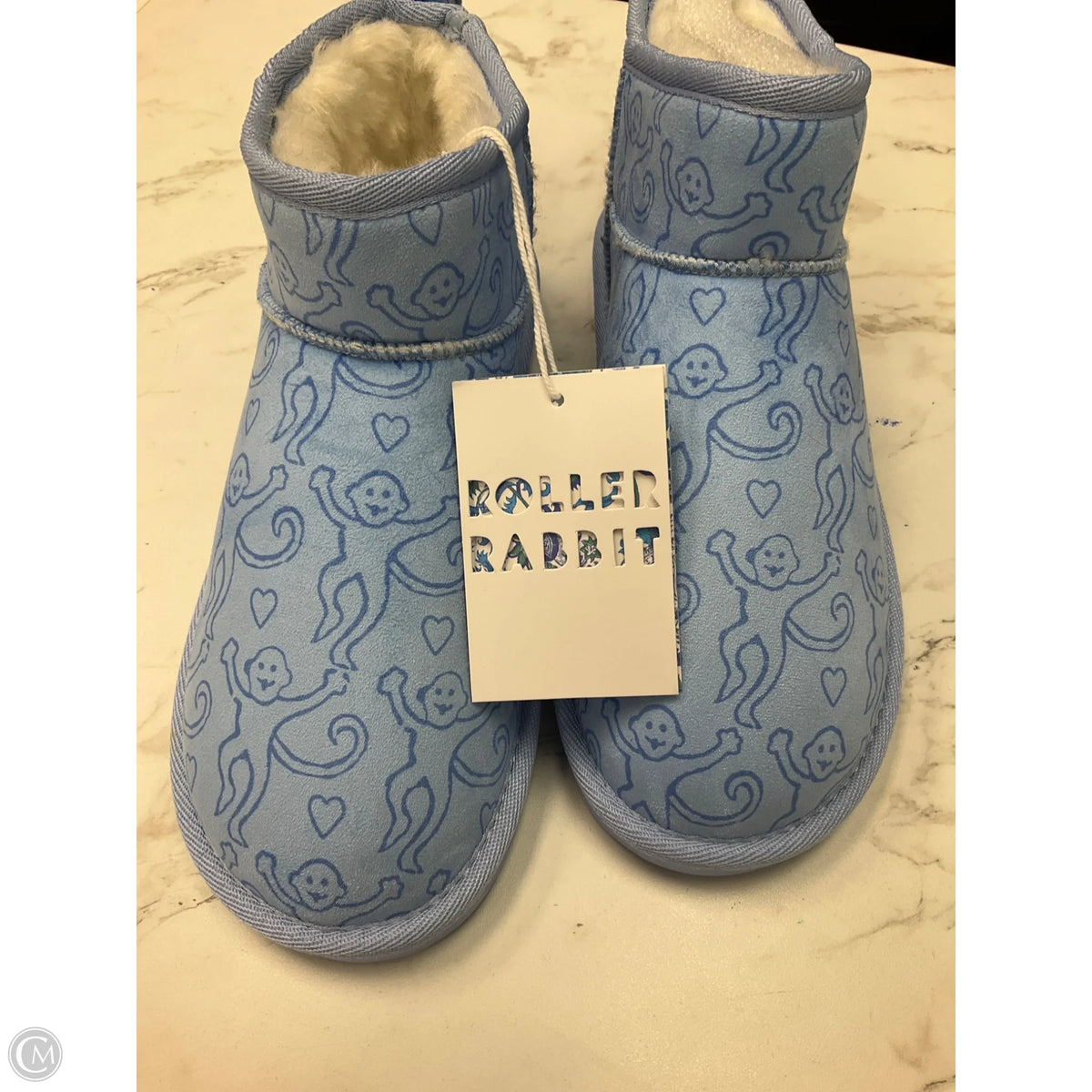 Slippers By Roller Rabbit In Blue, Size: 10