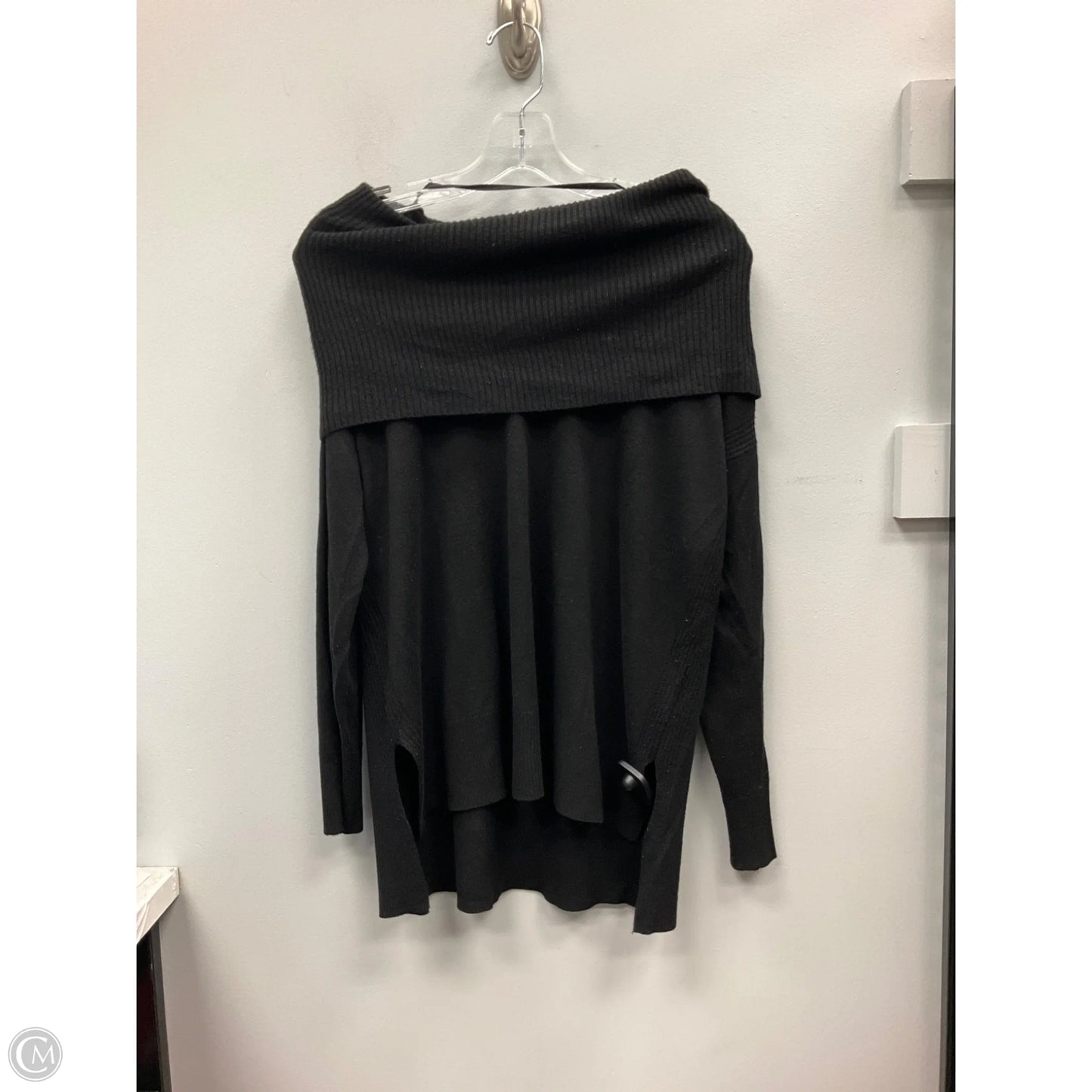 Sweater By Cable And Gauge In Black, Size: M