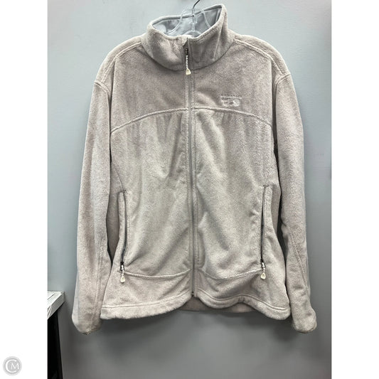 Jacket Fleece By Mountain Hardwear In Taupe, Size: Xl