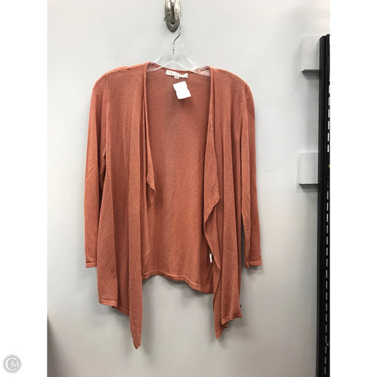 Sweater Cardigan By August Silk In Copper, Size: S