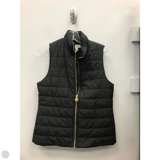 Vest Designer By Michael Kors In Black, Size: S