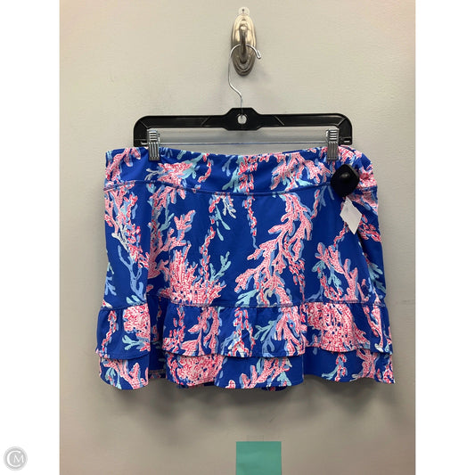 Skort Designer By Lilly Pulitzer In Multi-colored, Size: Xl