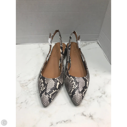 Shoes Heels Block By Gentle Souls In Snakeskin Print, Size: 8.5