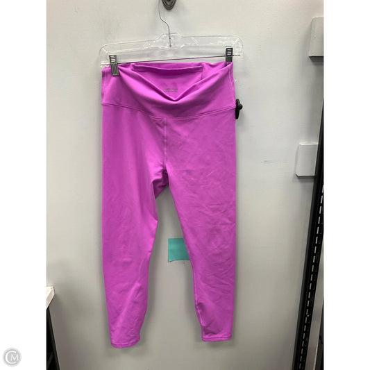 Athletic Capris By Fabletics In Pink, Size: M