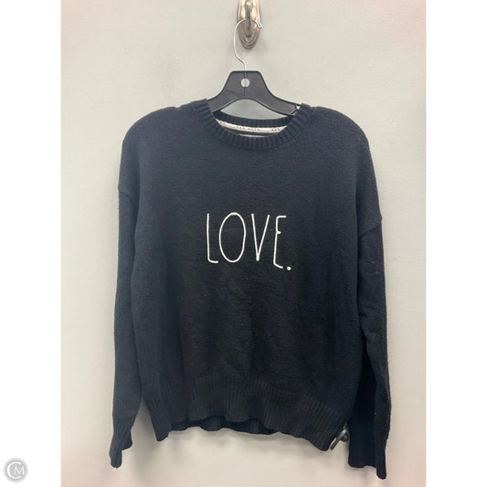Sweater By Rae Dunn In Black, Size: M
