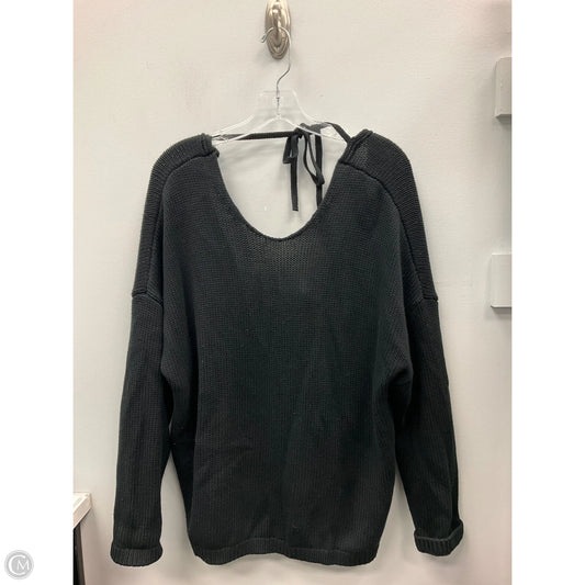 Sweater By Banana Republic In Black, Size: L
