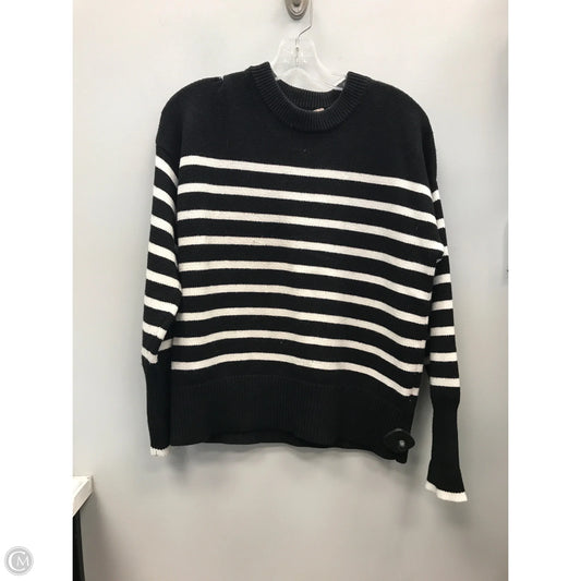 Sweater By Philosophy In Striped Pattern, Size: S