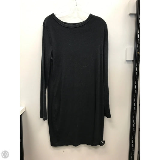 Dress Casual Midi By Universal Thread In Black, Size: Xxl