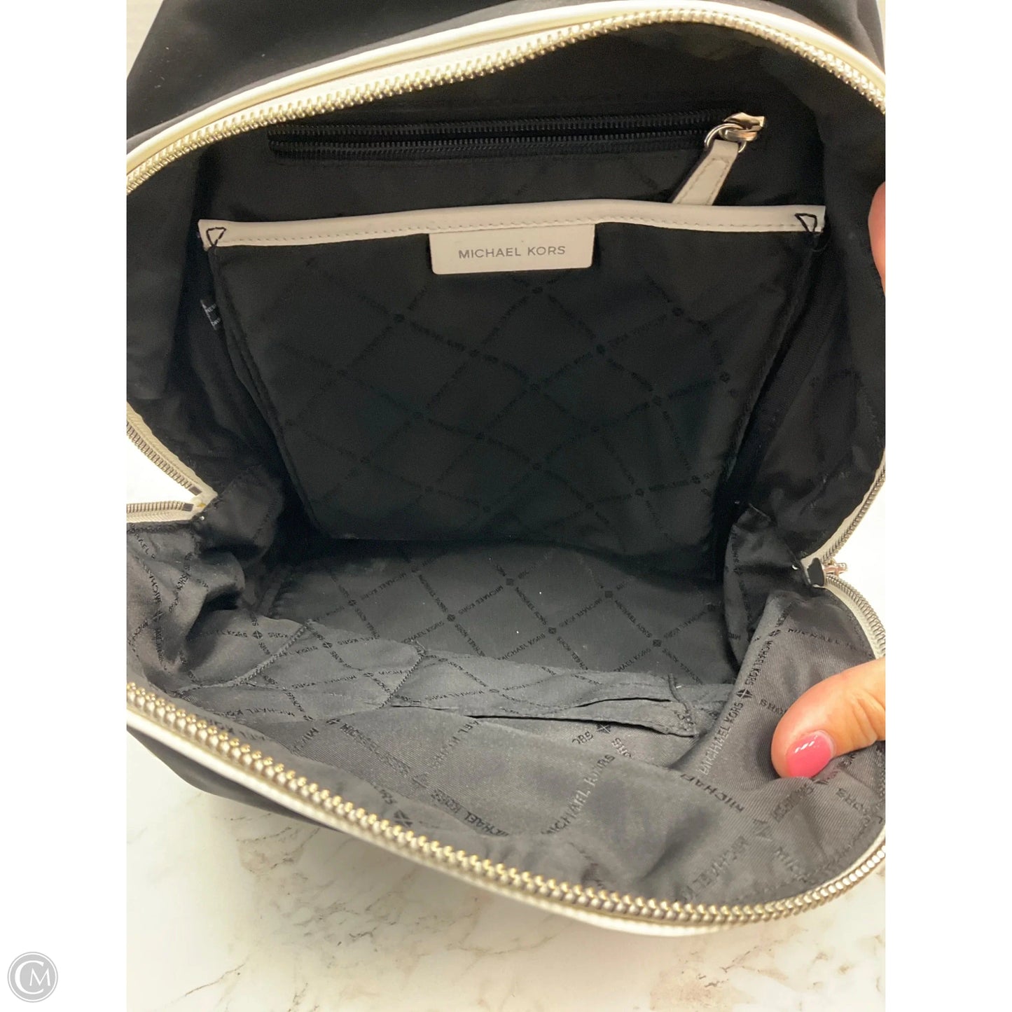 Backpack Designer By Michael Kors, Size: Medium