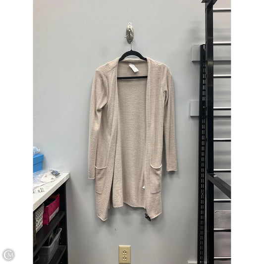 Sweater Cardigan By Barefoot Dreams In Tan, Size: Xs
