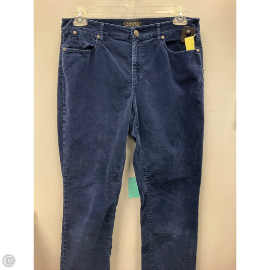 Pants Corduroy By Talbots In Navy, Size: 12