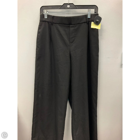 Pants Wide Leg By Zara In Black, Size: M