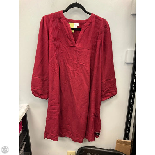 Dress Casual Short By J. Jill In Red, Size: M