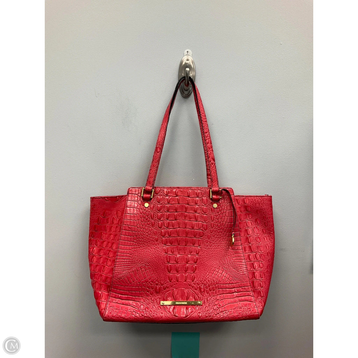 Handbag Designer By Brahmin, Size: Large