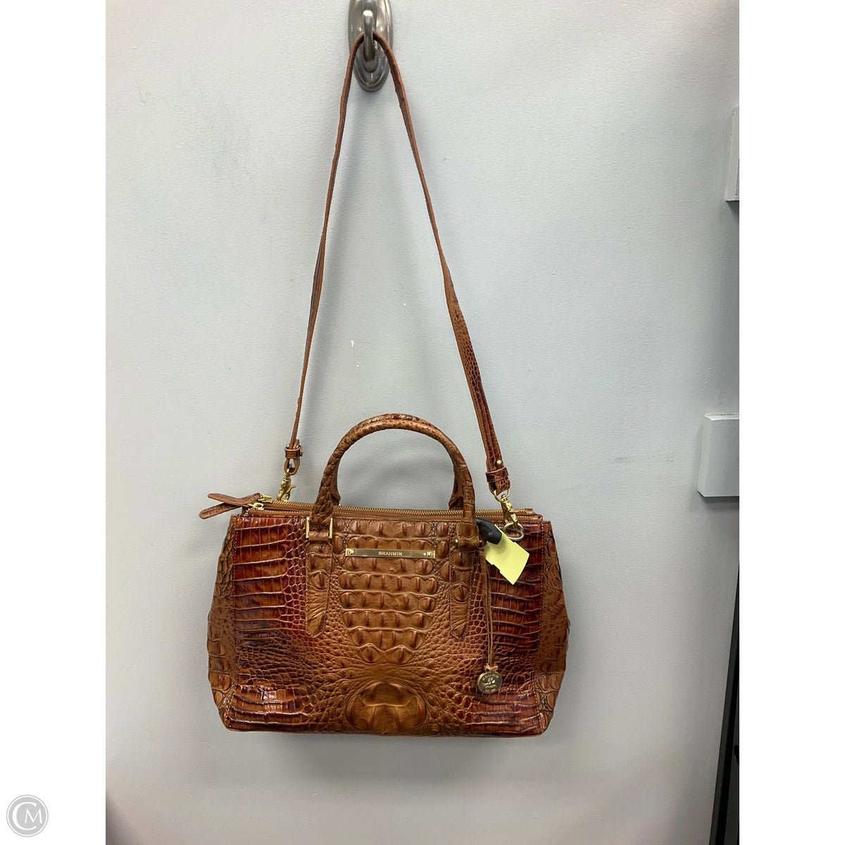 Handbag Designer By Brahmin, Size: Medium