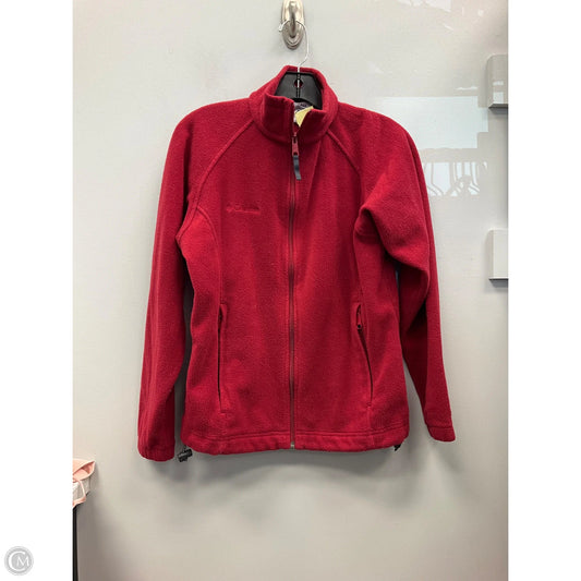 Jacket Fleece By Columbia In Red, Size: S