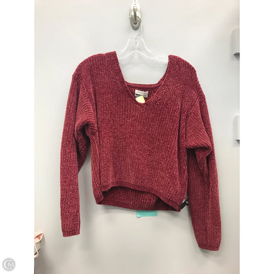 Sweater By Urban Outfitters In Maroon, Size: Xs