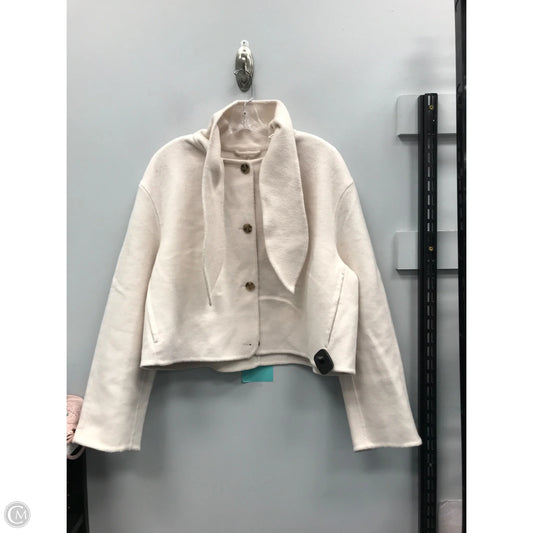 Jacket Other By H&m In Cream, Size: L