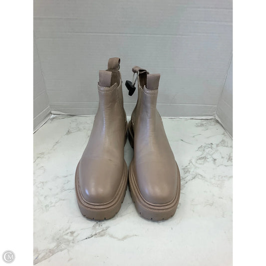 Boots Ankle Flats By H&m In Tan, Size: 8.5