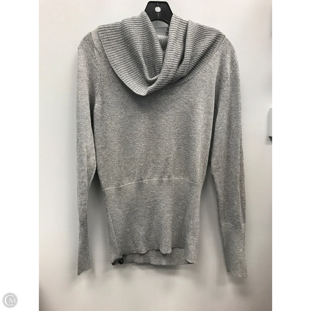 Sweater By Apt 9 In Silver, Size: M