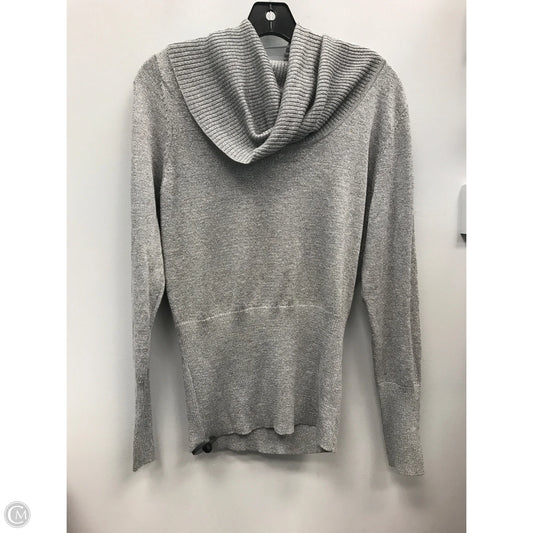 Sweater By Apt 9 In Silver, Size: M