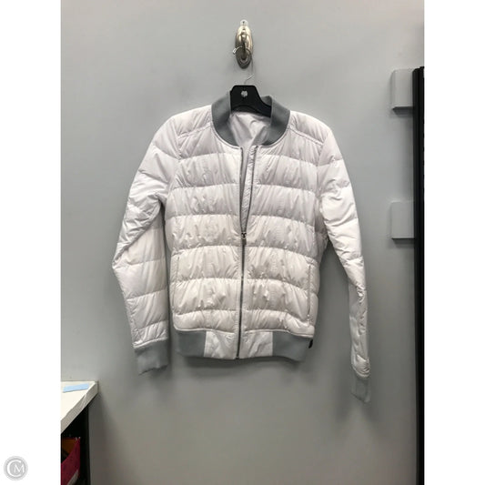 Jacket Puffer & Quilted By Athleta In White, Size: Xs