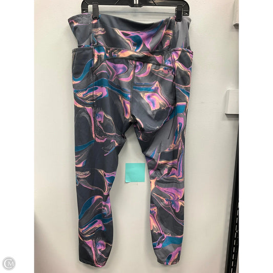 Athletic Capris By Avia In Multi-colored, Size: Xxl