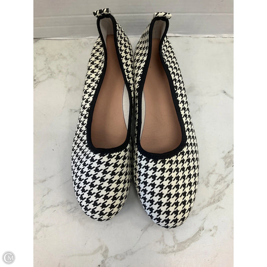 Shoes Heels Platform By Love In Black & White, Size: 9.5