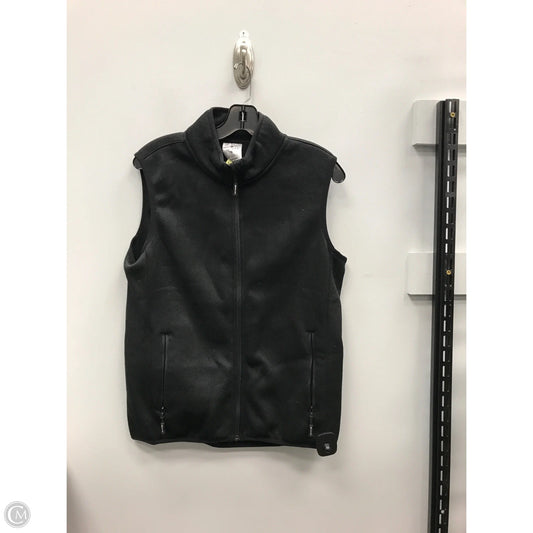 Vest Fleece By Clothes Mentor In Black, Size: M