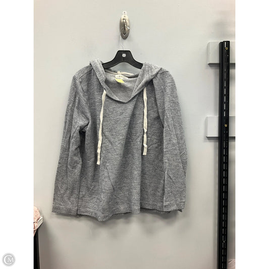 Top Long Sleeve By Lou And Grey In Grey, Size: L
