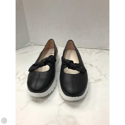 Shoes Heels Platform By Cmc In Black & White, Size: 9