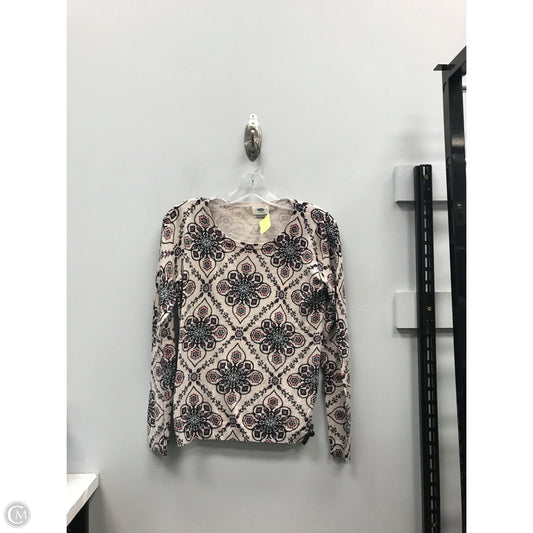 Top Long Sleeve By Old Navy In Floral Print, Size: S